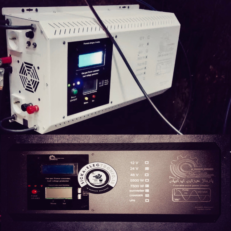 سانورتر ۷۵۰۰ وات پارساژ دزاین