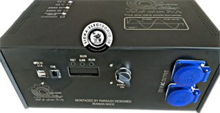 اینورتر سینوسی خالص مدل HFPS2500VA-24V ولت با قابلیت درایو کولر گازی درجا تا ۷۰۰۰ بی تی یو مناسب ماشین سنگین و سیستم های سولار خانگی(تهیه وتولید به سفارش مشتری) /مونتاژ پارساژ دزاین سری HF2500W24V