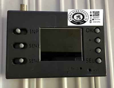 اسیلوسکوپ همراه دیجیتال با صفحه نمایشTFT 2.4اینچی مدل DS138BOX3D مونتاژ سیکا الکترونیک /نمونه کاملا مونتاژ شده در باکس سه بعدی غیر شفاف خاکستری/ماژول اسیلوسکوپ دستی نمونه اصلی با کیفیت مناسب با نمایشگر ال سی دی رنگی ۲.۴ اینچی و کلید های دستی تنظیمات تا ۲۰۰ کیلوهرتز